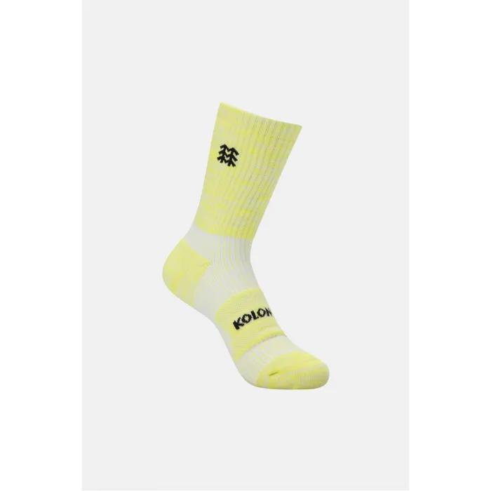 Unisex Hiking Compression Crew Socks QELAX26111LIM