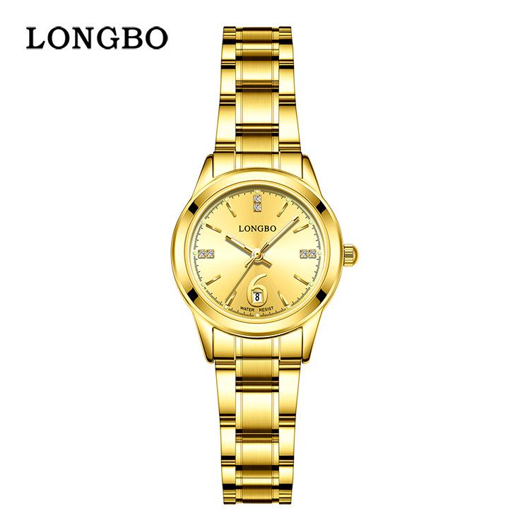 Longbo Quartz Waterproof Casual Couple Watch