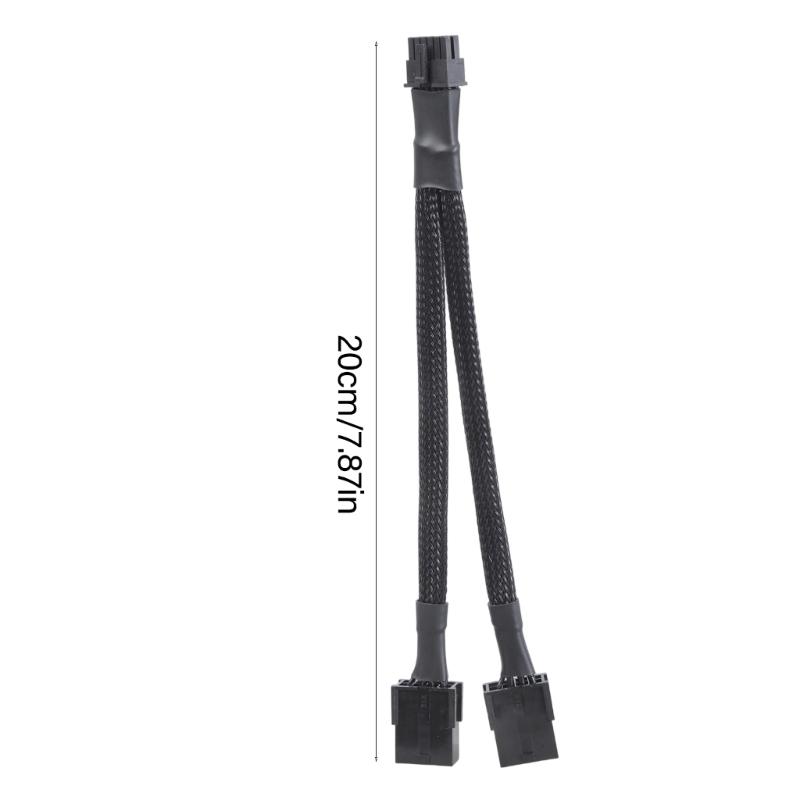 Double 8Pin Female To 12+4Pin Male Adapter Cable for RTX40 Series Stable To Motherboards  Power Transfer Flexible