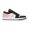 Jordan Air Jordan 1 Slip Resistant Abrasion Resistant Low Top Vintage Basketball Shoes Unisex Pink 553558-081(team448-)