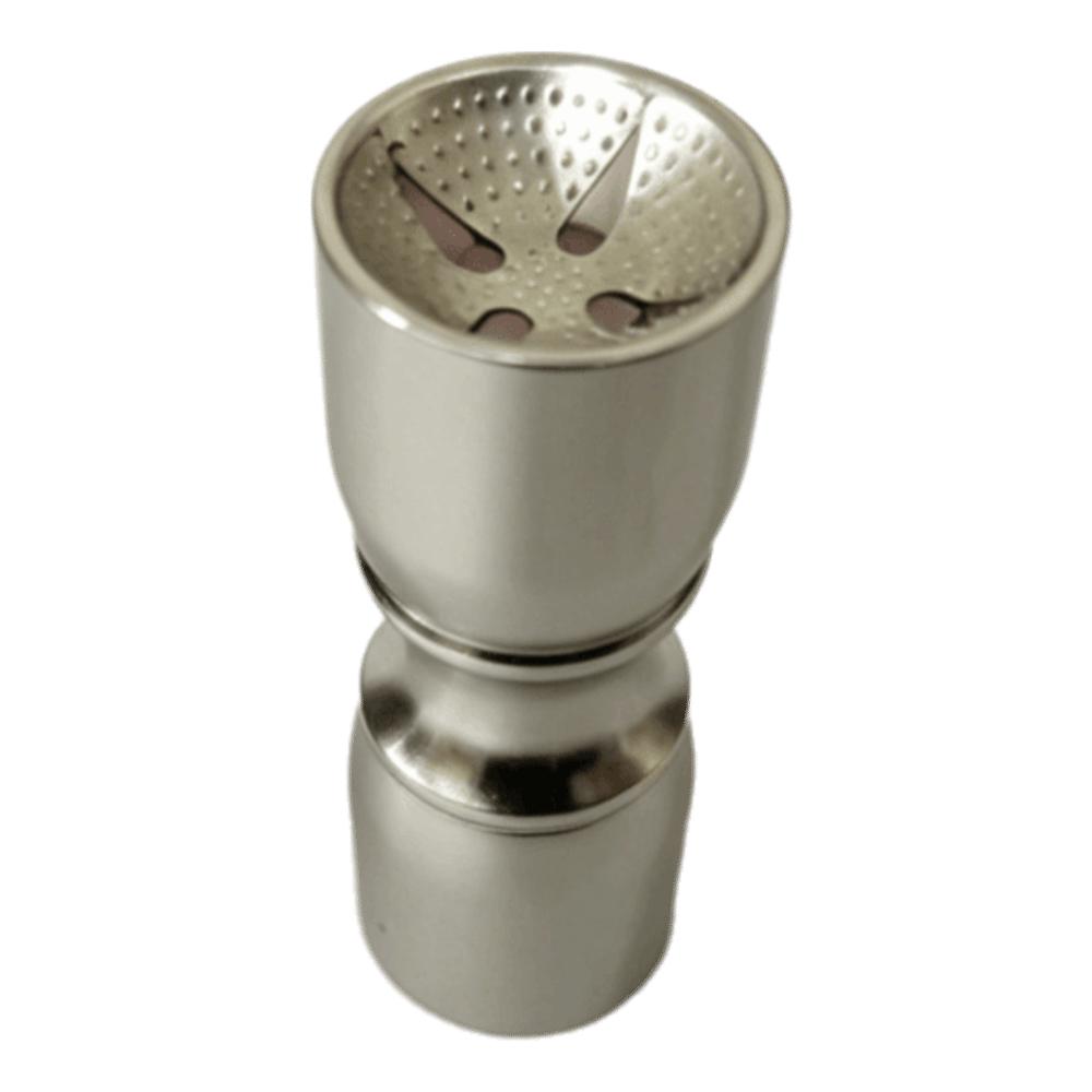 Silver Cue Tip Shaper Textured End Billiard Repair Tool Compact Cue Tip Tool Pool Cue Care