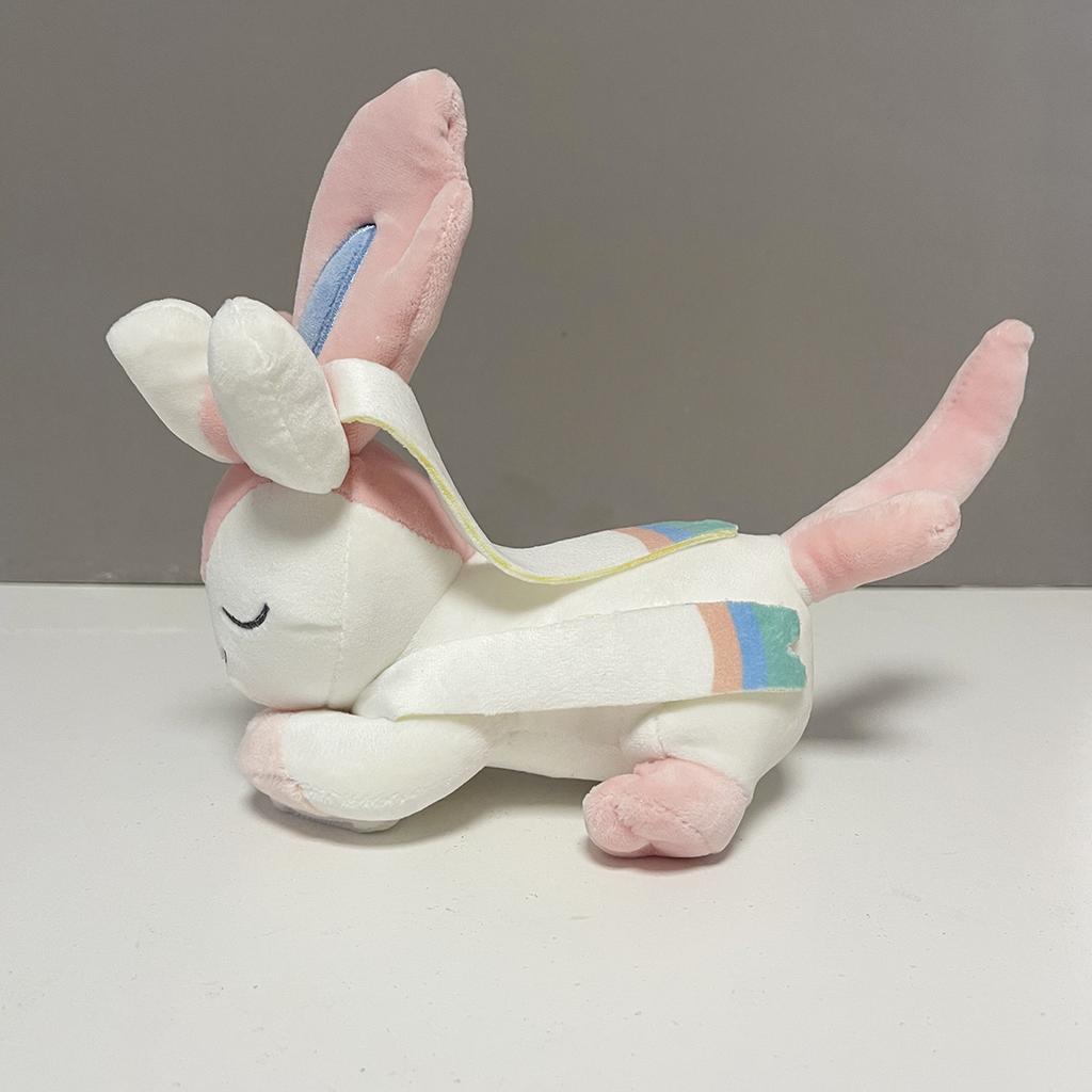 Eeveelution Sleep Sylveon Plush Toy Leafeon Glaceon stuffed toys doll doll Xmas presents for children