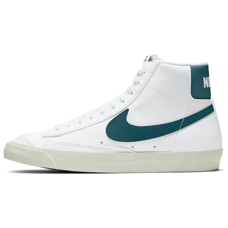 Кроссовки унисекс Nike Blazer Mid 77 Vintage White Dark Teal Green Sail BQ6806-112 41