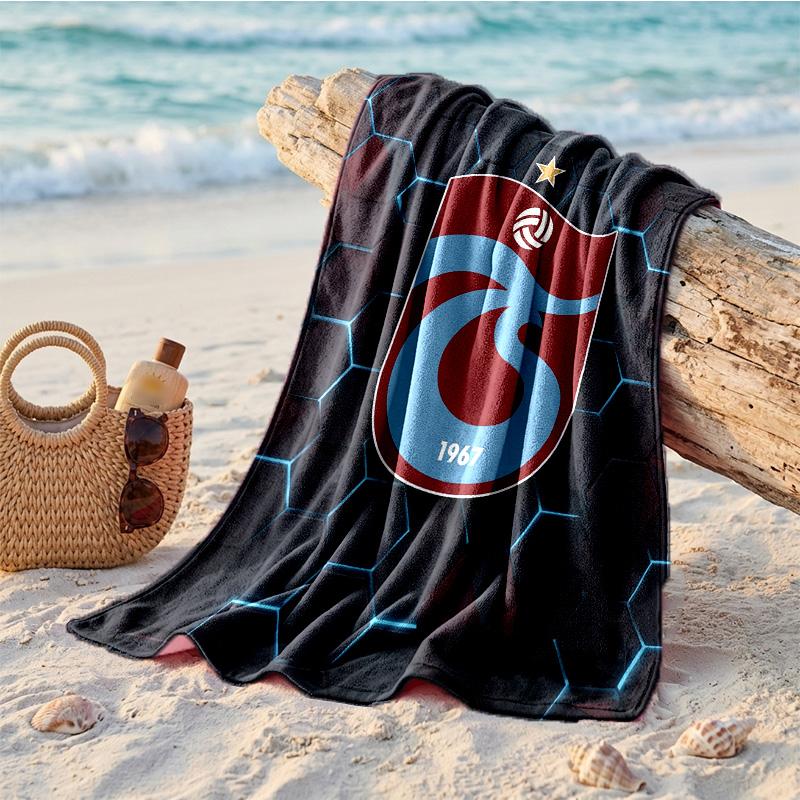 Trabzonspor FC Print Microfiber Beach Towel Quick Dry Absorbent Large Towel For Beach Swimming Travel