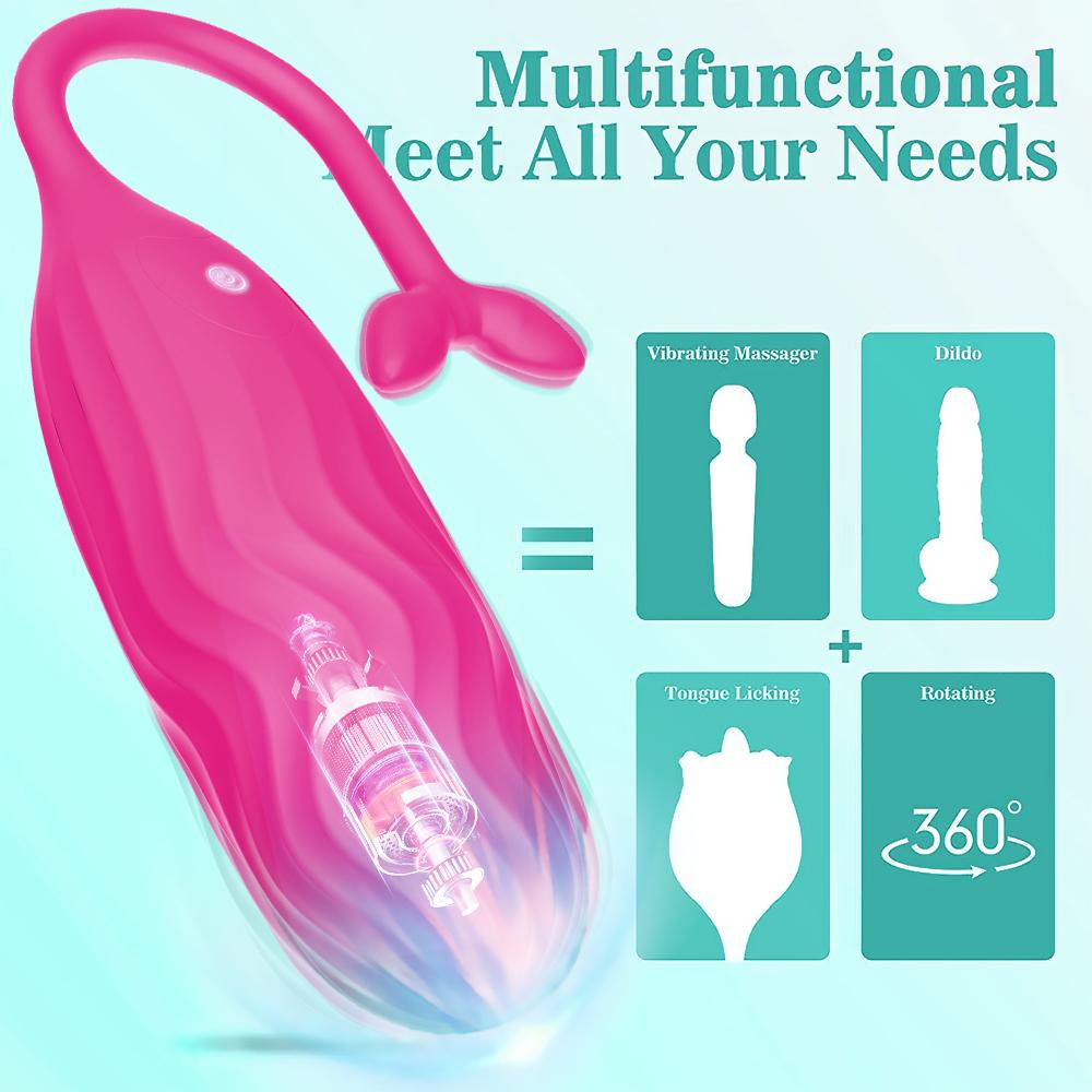 Clit Vibrator Remote G-Spot Stimulator Vagina Massager Rechargeable Sex Toys for Women