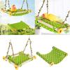 Bird Nest Cage Mounted Parrot Standing Perch Bird Cage Hammocks Bed Small Bird Fabric Sleep Bed Hammocks for Budgies
