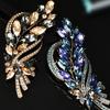 Brooch Ladies High-End Crystal Accessories Retro Atmosphere Suit Corsage Coat Brooch Birthday Gift