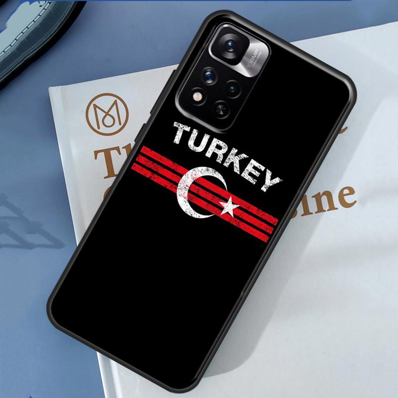 Turkey Flag Case For Xiaomi Redmi Note 14 13 Pro 12 11 9 10 9S 10S 11S 12S Redmi 13C 10C 12C 14C Cover