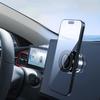 Vacuum Suction Car Phone Holder 360-degree Rotation Foldable Phone Stand Automatic Magnetic Adhesive Mount for Dashboard Desk Glass