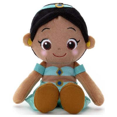 Disney Character Washable Beans Collection Jasmine Plush Toy, Approximately 19cm Tall