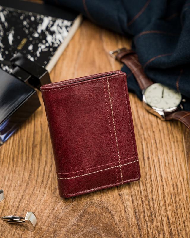 Small Leather Wallet with RFID Protection Stop - Always Wild