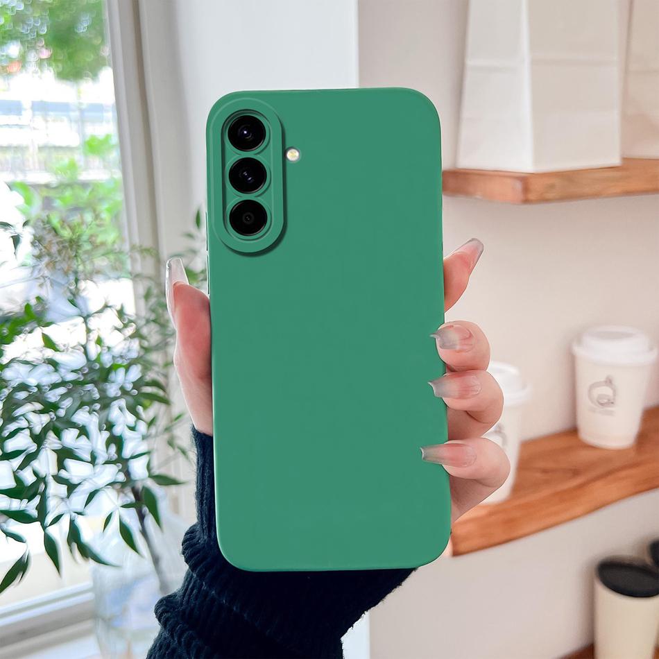 For Samsung Galaxy A07 A17 M17 F17 A37 A57 Phone Case Candy Color Soft Smooth Liquid Silicone Camera Protection Phone Back Cover