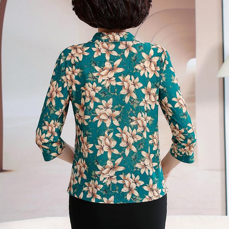 Elegante Sommer Top Weibliche Hemd Beiläufige Lose Frau Vintage Bluse Sommer Kleidung