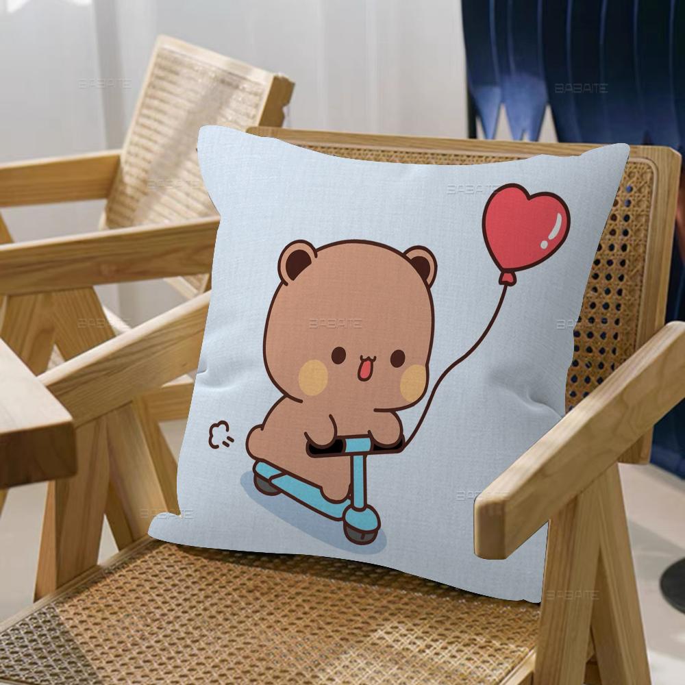Bubu Dudu Personalized Pillow Dust Cover Bedroom Kids Party Decoration Pillowcase Birthday Children Gift