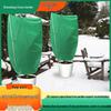 Thickened Non-Woven Plant Winter Cover with Drawstring & Zipper - Cold & Dust Protection
