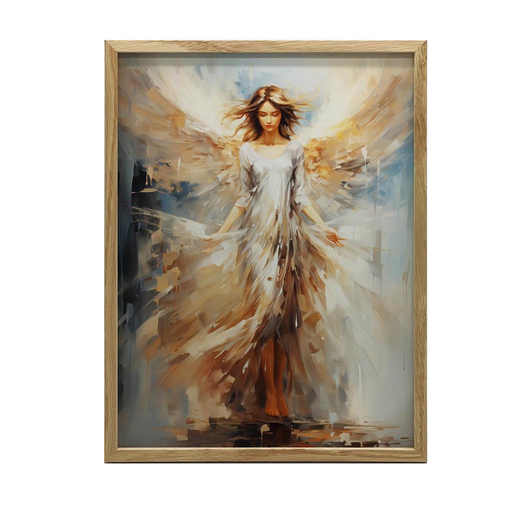 Plakat Anielska Gracja Plakat Anielska Gracja, 30X40 Cm, Bez Ramy, Płótno Premium Na Blejtramie