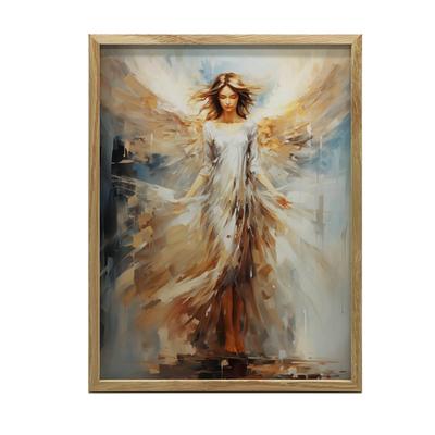 Poster Engelsgleiche Anmut Poster Engelsgleiche Anmut, 50X70 Cm, Ohne Rahmen, Premium-Leinwand auf Keilrahmen