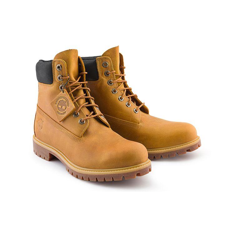 Timberland Кожаные Прочные Амортизирующие Короткие Ботинки для Отдыха Мужские ботинки — фото 4