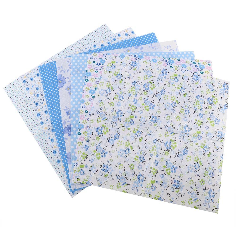 7Pcs 50*50cm Pre-cut Cotton Cloth Cotton Fabric Bundle Quilting Fabric  Patchwork Quilt Making