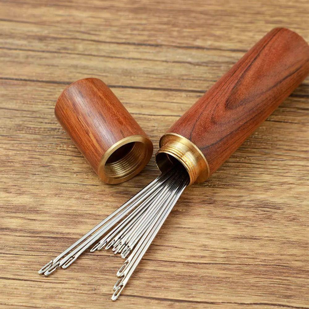 Stainless Steel Blind Sewing Needle Self-Threading Needle Hand Sewing Needle Clothing Mending