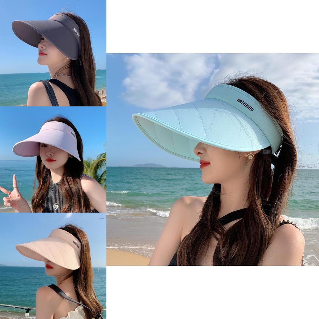 Summer Sun Protection Cap With Big Brim And Lightweight Material For Daily Outings
