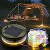 Solar Camping Lights For Tent 1Pc 4 in 1 Solar String Lights Outdoor 8 Lighting Modes