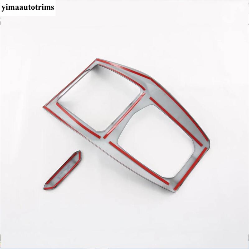 Gear Panel / Dashboard Frame / Window Lift /Navigation Strip Cover Trim For BMW X3 iX3 X4 G01 Carbon Fiber Accessories