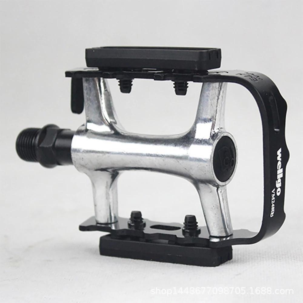 WELLGO M248DU Pedals Aluminum Alloy MTB Road Bike Pedals Ultralight Mountain Bicycle Bearing Pedal