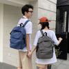 Schoolbag Japanese solid color versatile nylon backpack schoolbag female Korean version high school lightweight backpack college students ins