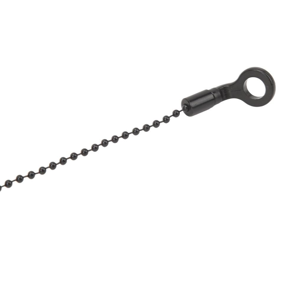 3PCS Iron Fishing Alarm Chain 3 Colors Fishing Alarm Hanger Bite Indicator Alerter  Outdoor Use