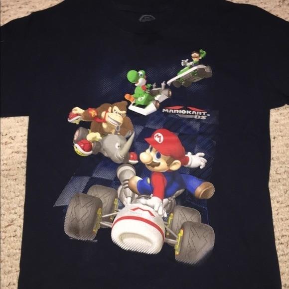 Retro MARIO KART Video Game Graphic Unisex Tee S-5XL L