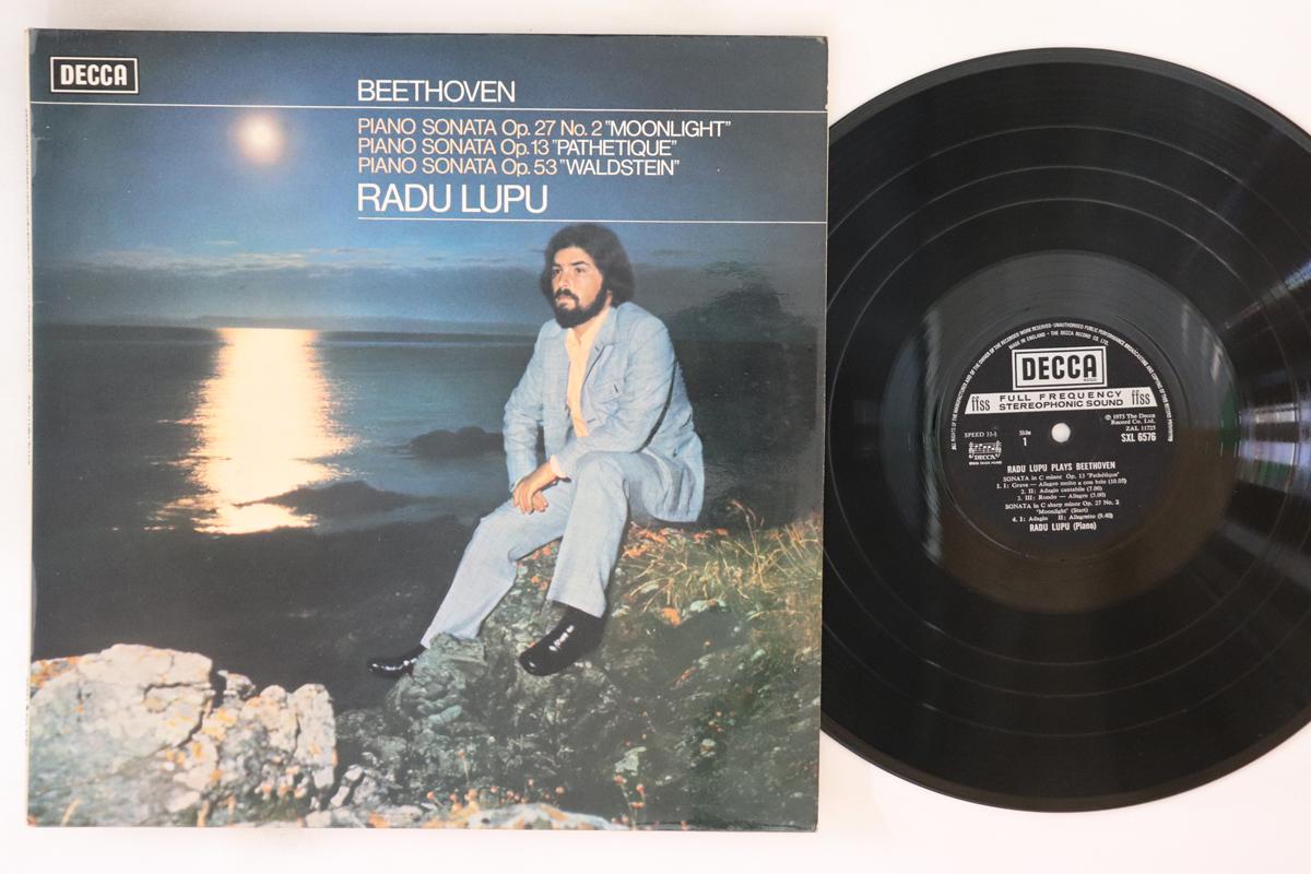 

LP Record RADU LUPU Beethoven Piano Sonata Op. 27 No. 2 SXL6576 DECCA 1973 UK Classical Used