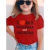Europäische Größe Sommer Mode Mädchen Kurzarm T-Shirt Element Cartoon Muster Druck Lässig Vielseitiges Oberteil