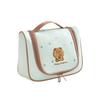 Travel Toiletry Bag Hanging Storage Embroidery Design Portable Cosmetic Bag Waterproof Polyester