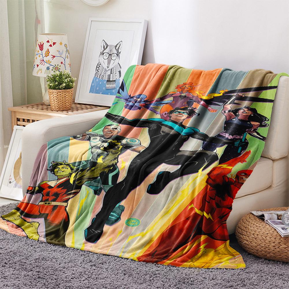 

1 шт. Фланелева ковдра з принтом «Прибулець на Землі», Висока якість, Комфортна для всіх сезонів, Декор для дому, Тепло та затишок, Ідеальний подарунок на Різдво 80cm x 120cm