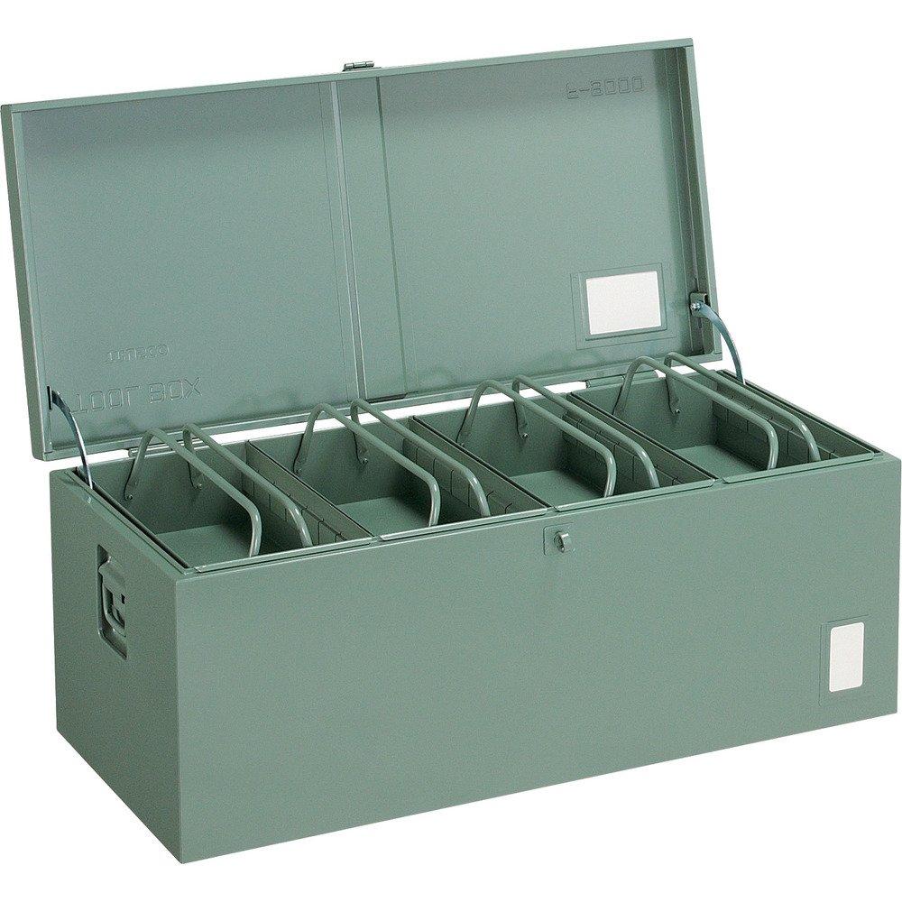 TRUSCO Car Tool Box with Inner Plate 900 X 420 X 370 Medium-sized