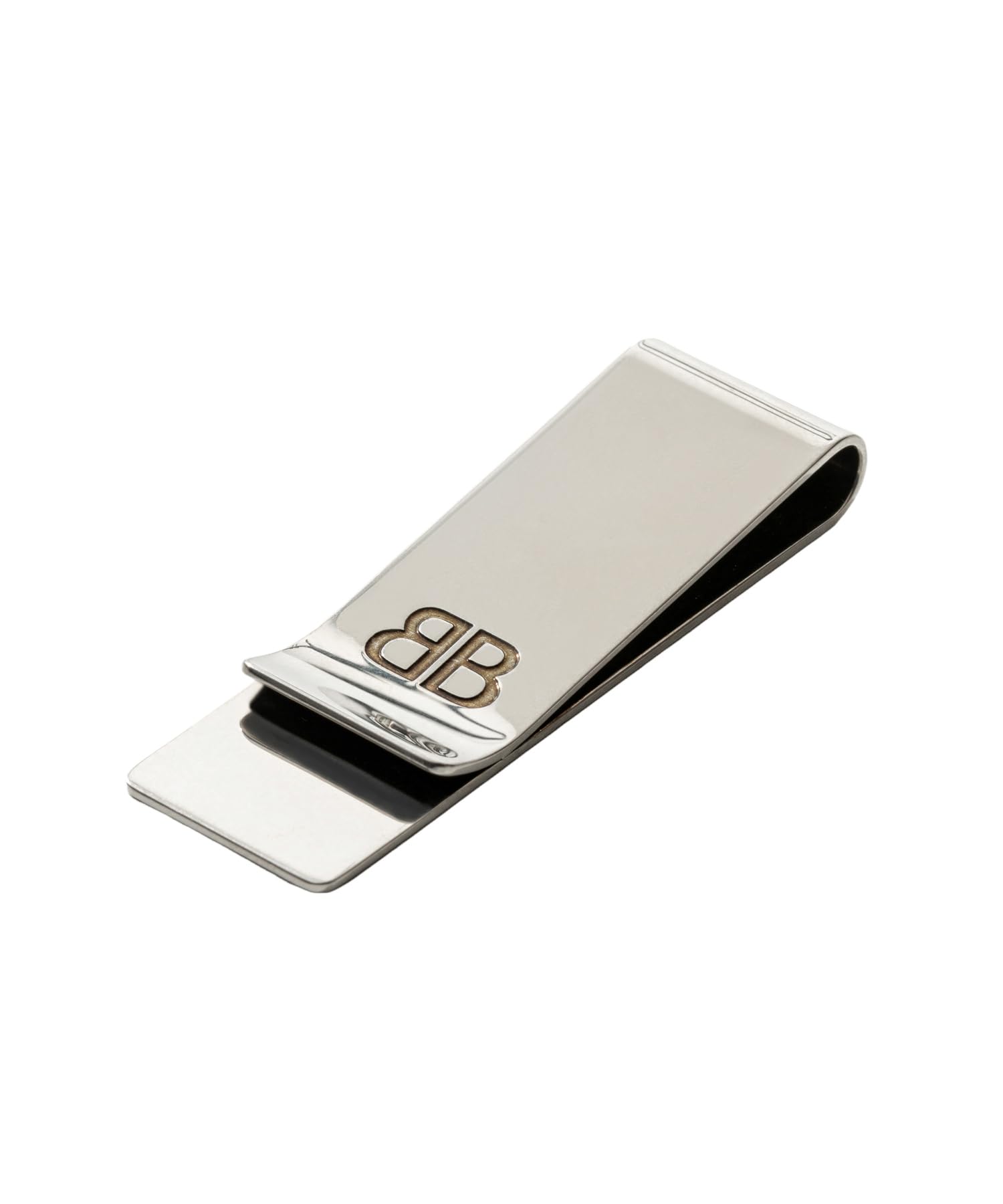 

Money Clip 7928642 AA7J MONACO BILL CLIP SILVER [Balenciaga] [Used]