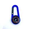 ABS North-Pointing Multifunctional Outdoor Compass Carabiner with Quick-Release Backpack Buckle