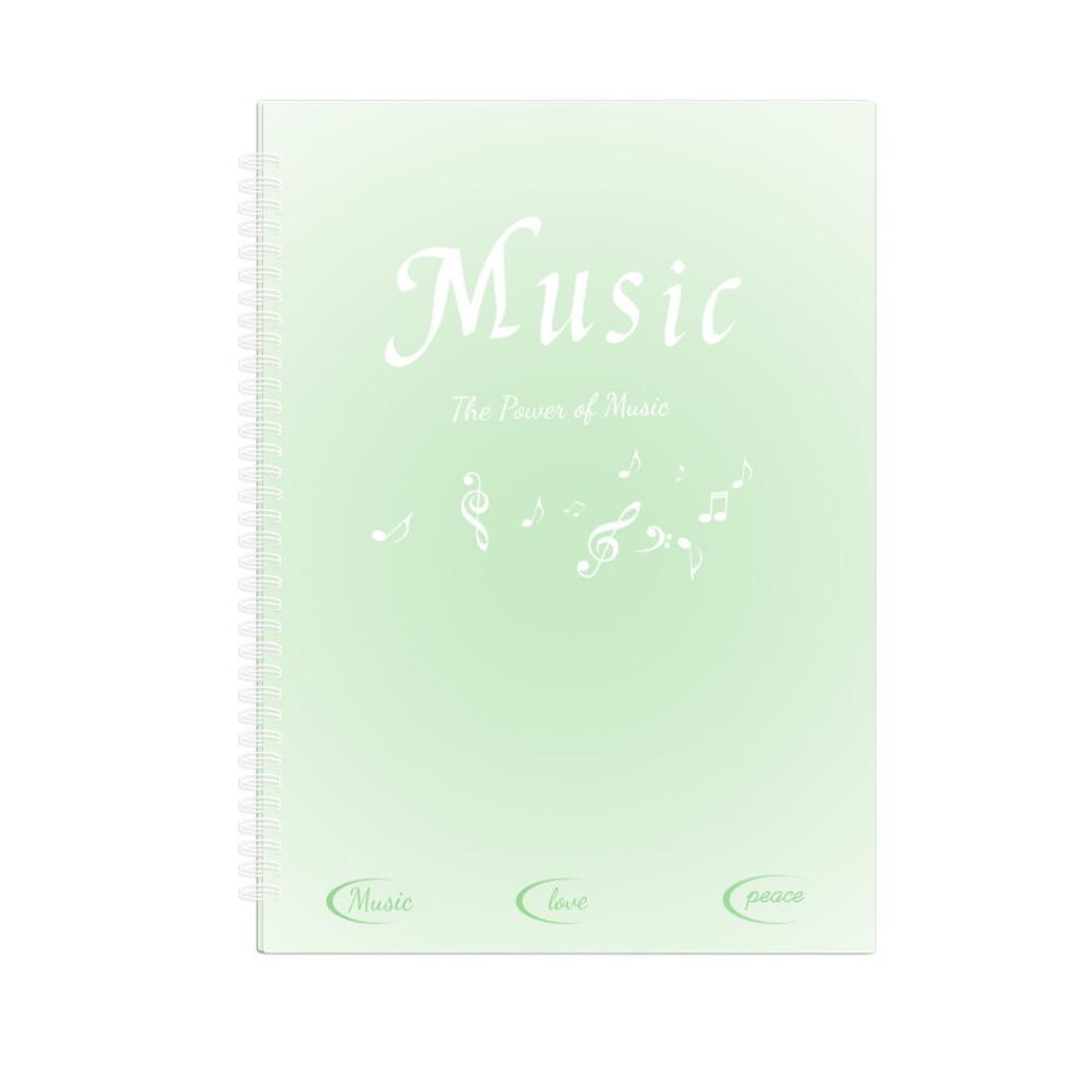 Flexible Multi-layer Music Score Folder 20 Pages Piano Music Score Folder  Note Folder