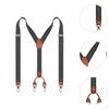 Suspenders for Men Comfortable Trousers Braces Shirt Wedding Accessories