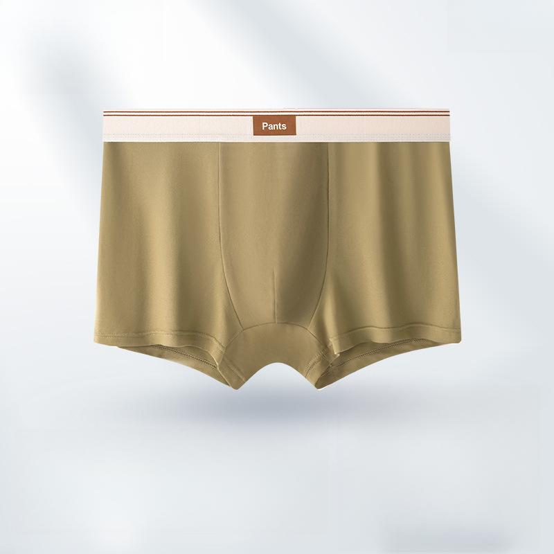 3pcs Men's Underwear Men's Boxer Shorts High Elasticity Breathable Four Cornered Underwear Men's Underwear Boxer Brief