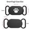 Dog Collar Holder (2 Pack) for Galaxy Smarttag2 Waterproof Silicone Case for Pet Cat Anti-Lost Anti-Scratch Protective Cover Accessories for Sams
