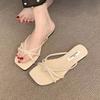 Fashion Slippers Women Flats Clip Toe Fashion Shoes Dress Designer Summer Woman Sandals 2025 Cozy Flip Flops Casual Slides Femme Shoes