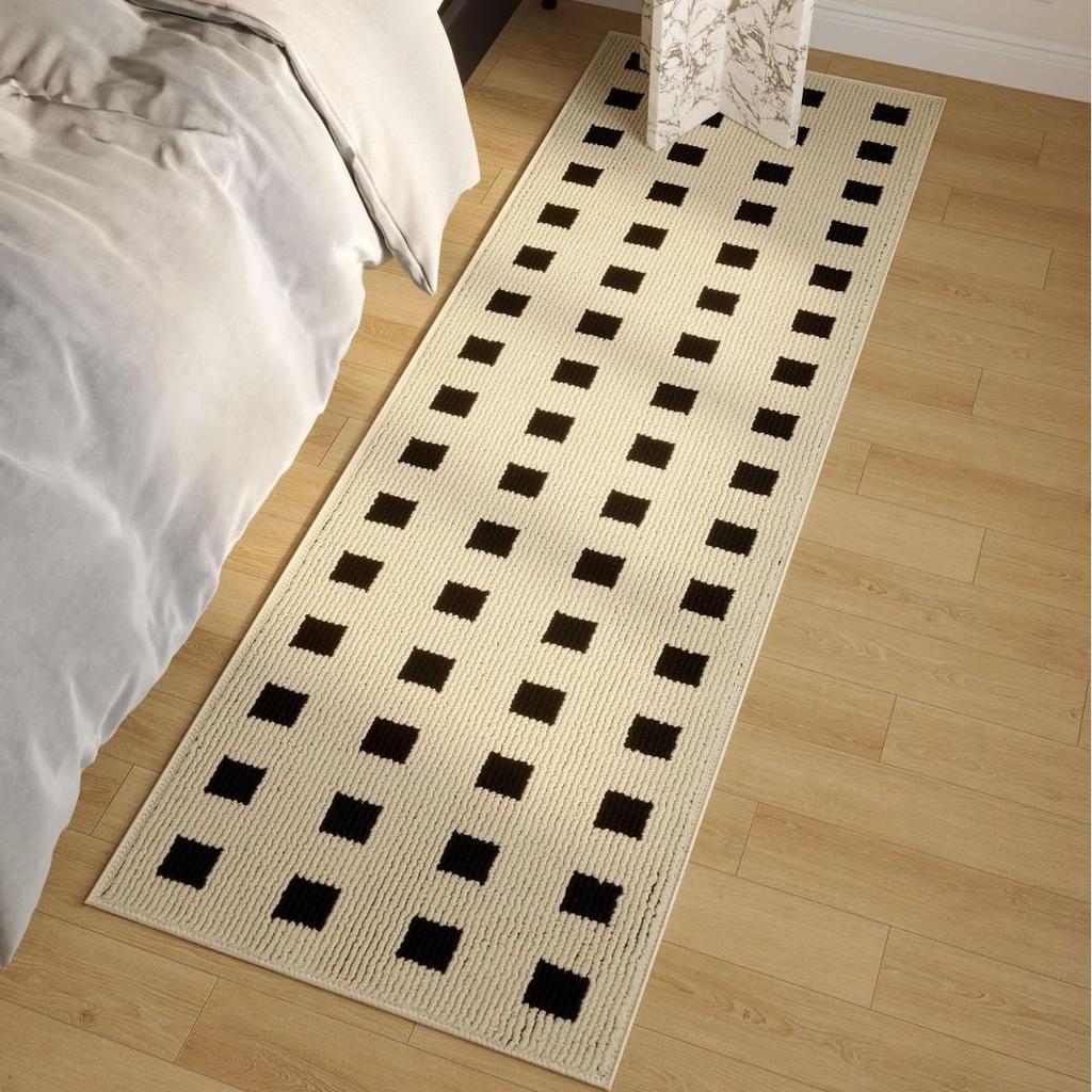 Comfortable, Non-Slip, Stain-Resistant Kitchen & Bedside Floor Mat: Water-Absorbent, Easy-Clean, Formaldehyde-Free