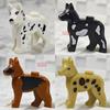 MOC City Animal Building Block Figures Eagle Owl Panda Parrot Seagull Penguin Zoo Fram Horse  Pig Accessories Bricks Toy Gift