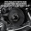 Power Steering Pump Pulley Removal Tool,Power Steering Pulley Puller/Installer Tool Set