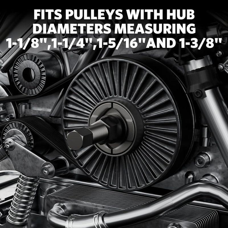 Power Steering Pump Pulley Removal Tool,Power Steering Pulley Puller/Installer Tool Set