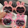 Colorful Boys and Girls Easter Rabbit Decoration Glasses Playful Stylish Cute Cartoon Rabbit Glasses Funny Shades for Summer