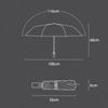 Windproof Umbrella Fully Automatic Rain Men Women UV Resistant Sun Umbrella 10K Strong Luxury Business Male Large Parasol
