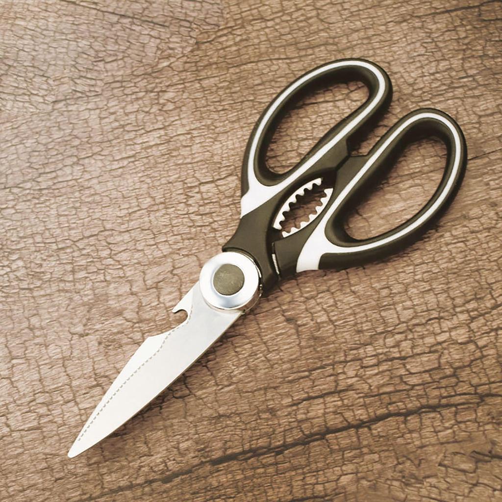 Kuchyňské nůžky Víceúčelové pevné kuchyňské nůžky z nerezové oceli s krytem